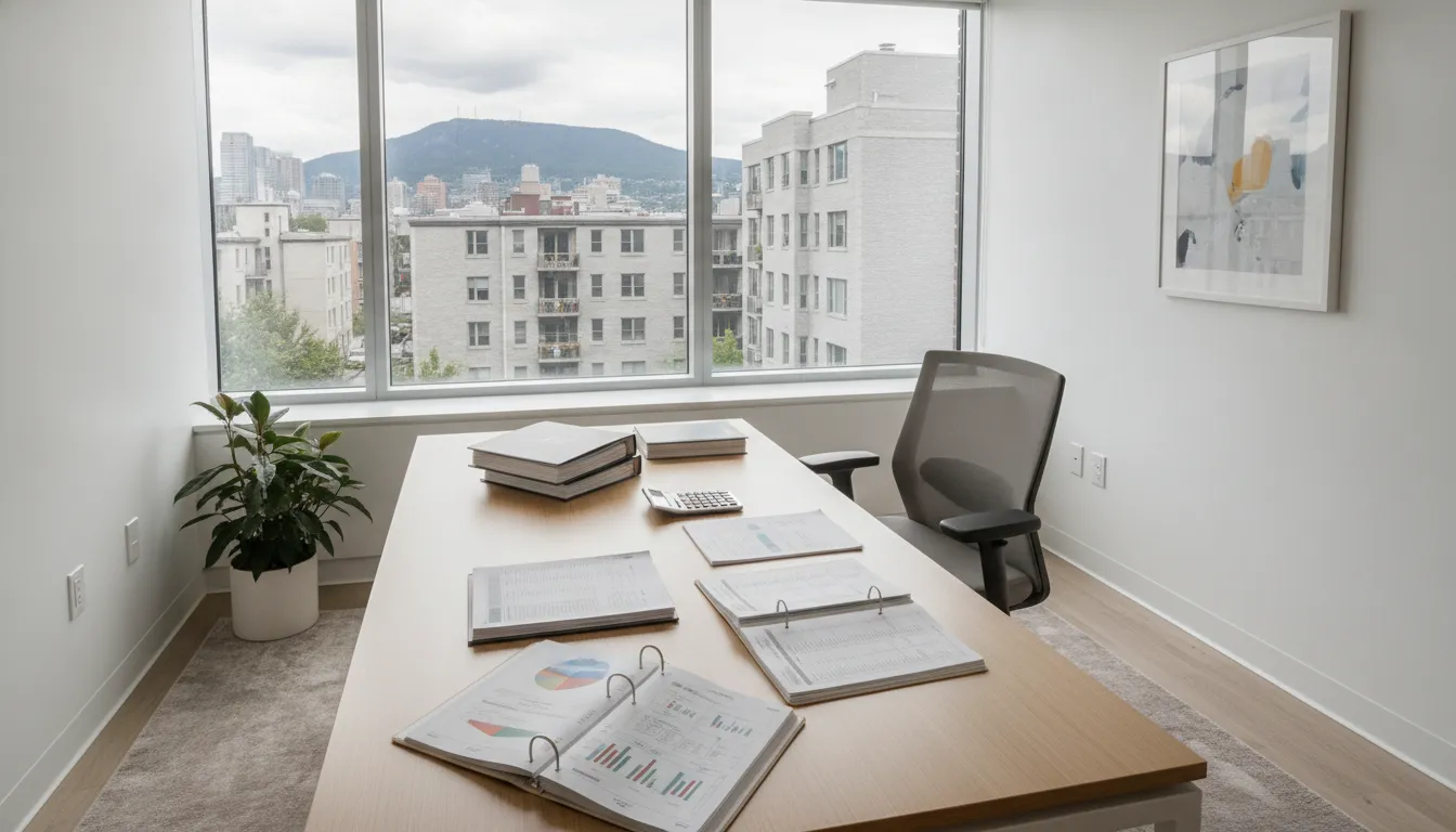 Property management bookkeeping Montreal financial reporting guide